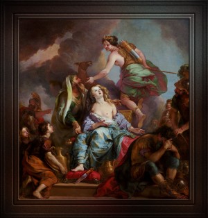 The Sacrifice of Iphigenia by Charles de La Fosse Classical Fine Art Reproduction